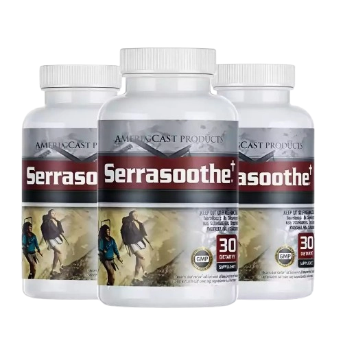 Serrasoothe natural joint pain relief and mobility support supplement