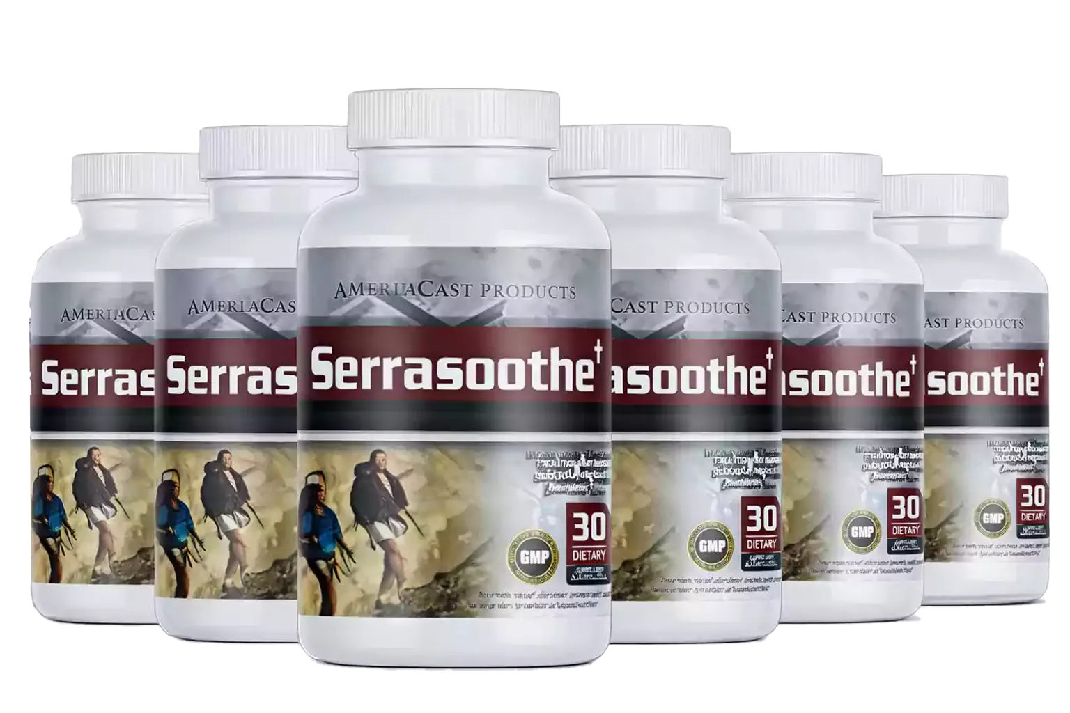Serrasoothe 6-bottle joint support